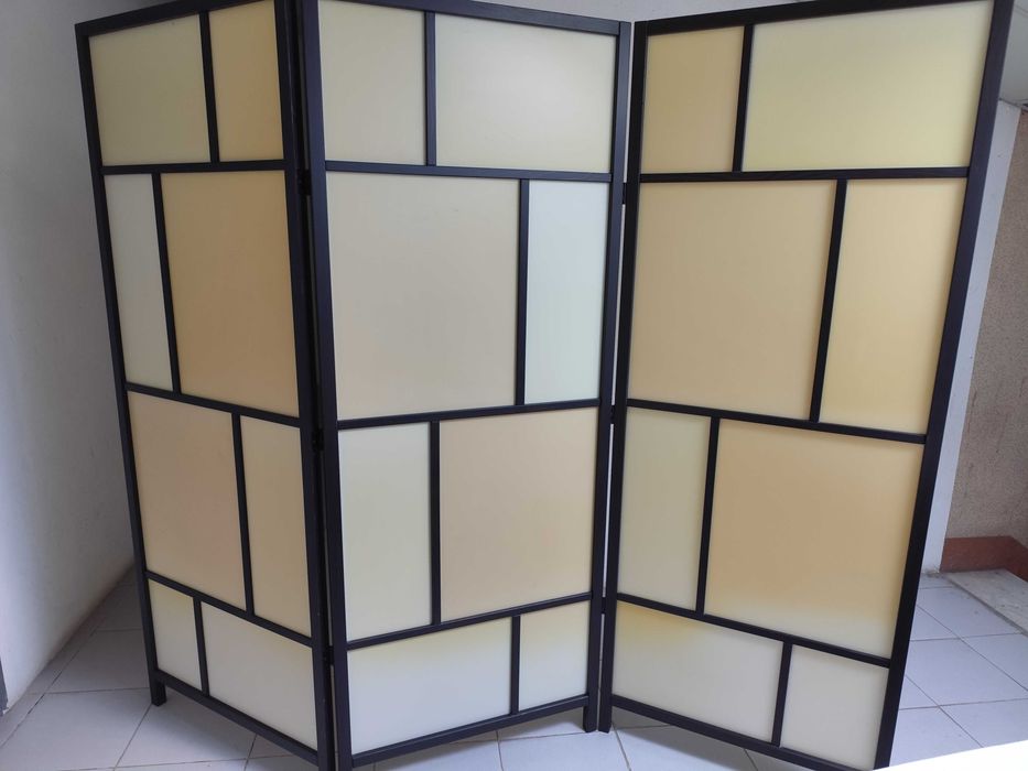 Biombo IKEA preto