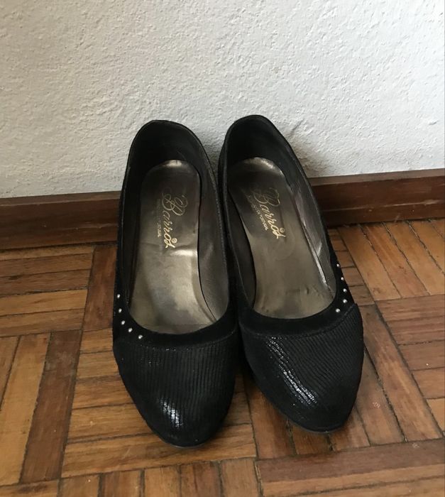 Sapato salto alto confortável