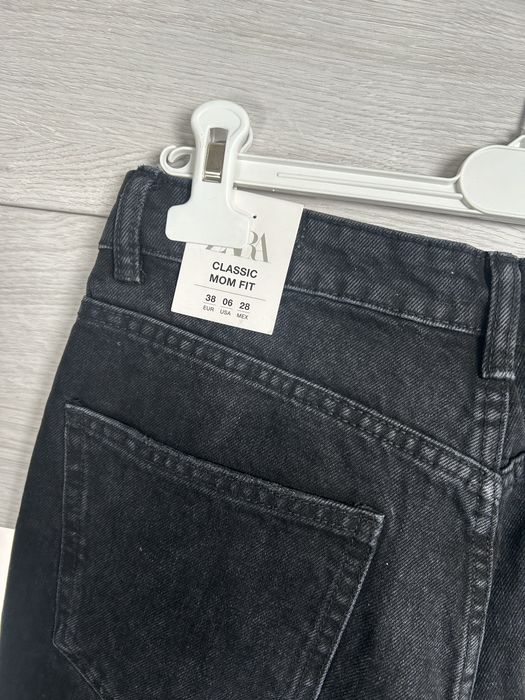 Spodnie jeansowe z przetarciami zara m