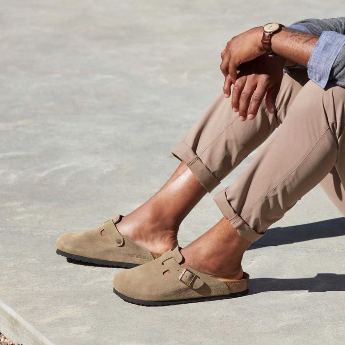 44р-28.5см birkenstock boston нат шкіра  оригинал