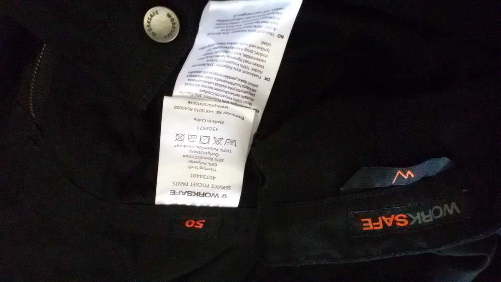 Рабочие брюки WORKSAFE Samhall