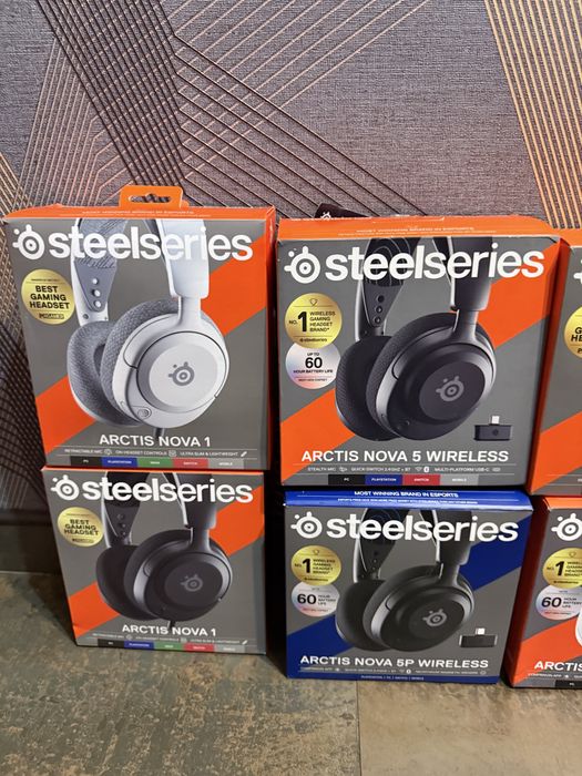 Ігрові безпровідні навушники SteelSeries Arctic  Nova 5! Новий завіз!!