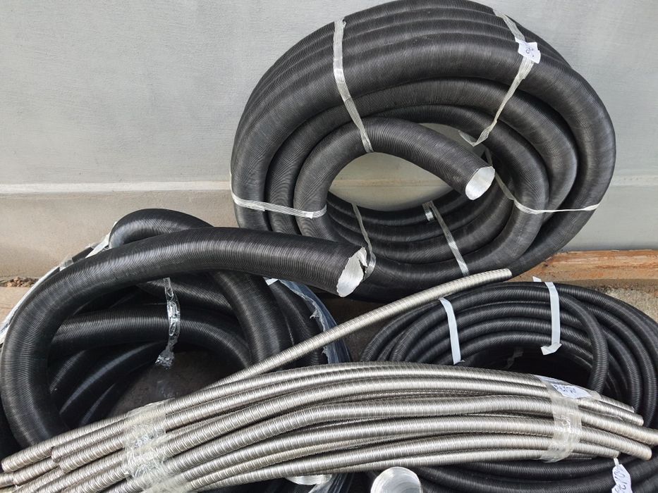 Гофра, абгаз на вихлоп на автономку 22, 24 гофрофольга на  25,40,60,75