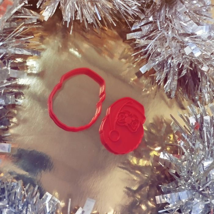 Cortador de bolacha/biscoito pai natal  - novo