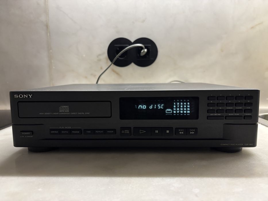 Sony compact disc player cdp-m12