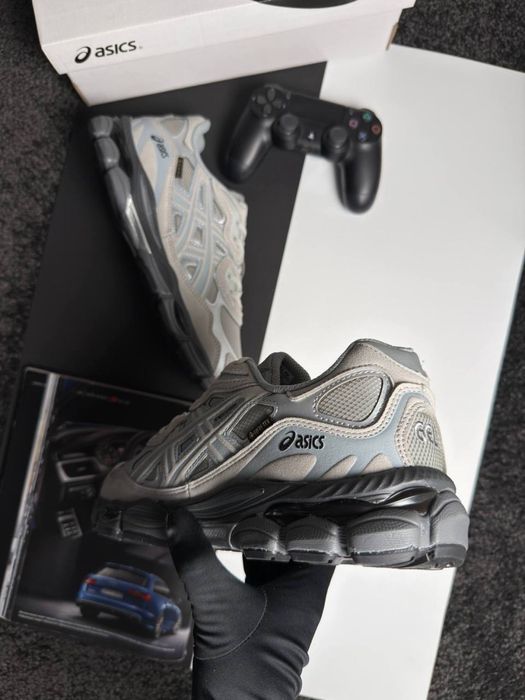 Мужские кроссовки асикс ASICS Gel-NYC GTX Light Grey Metallic [41-46]