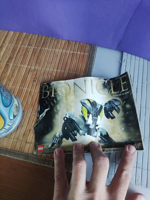 Lego BIONICLE Bohrok Nuhvok 8561, Gahlok 8562