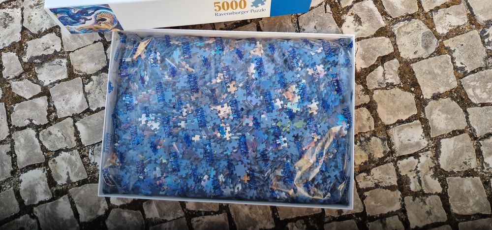 Puzzle Ravensburguer Dragões  Dia e Noite 5000 peças SELADO