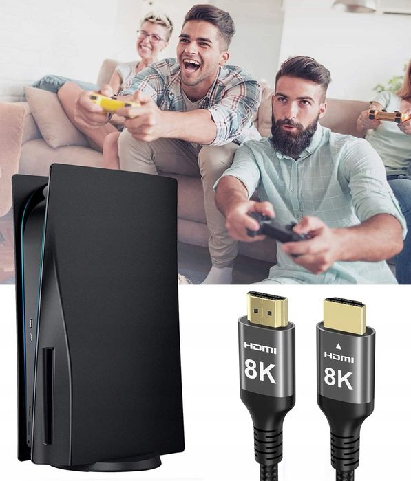 Kabel 8K HDMI, 20 m, 4K120 Hz, 8K60 Hz HDR HDCP 2.3