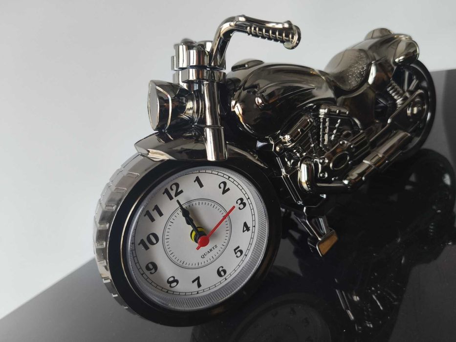 Zegar budzik dekoracja motocykl chopper nowy motor