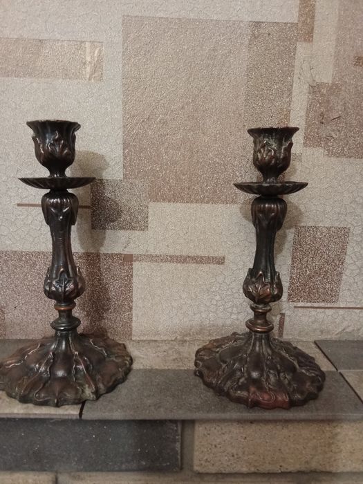Подсвечники,бронза