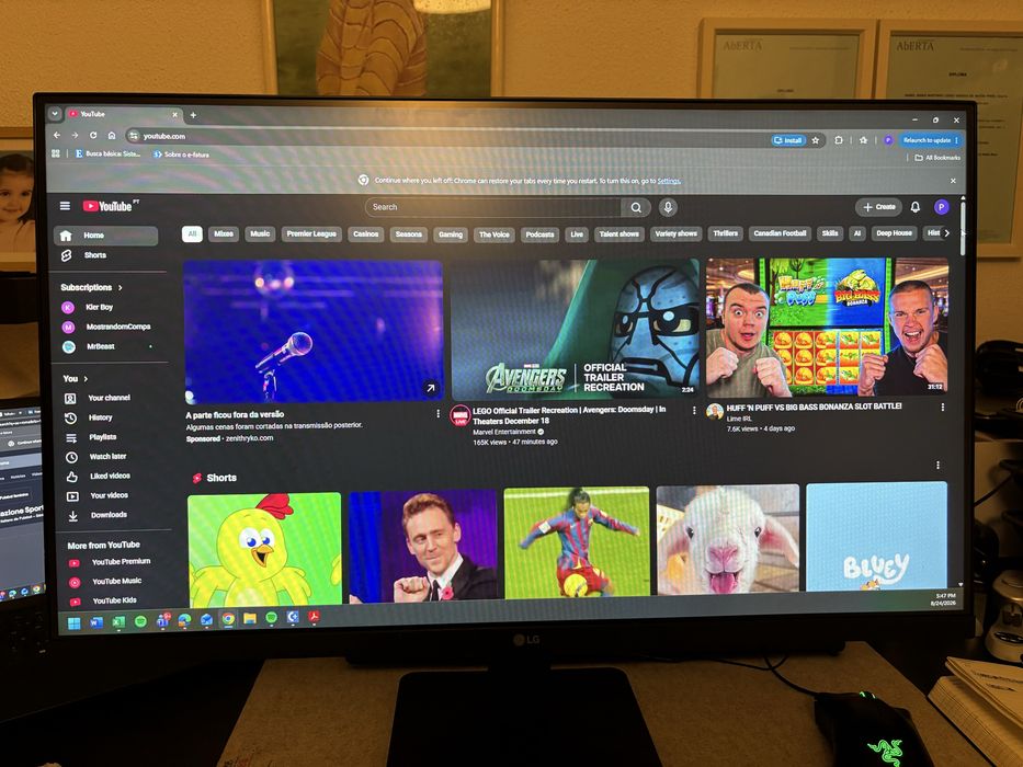 Monitor 68,6 cm (27”) LG27MR400-B