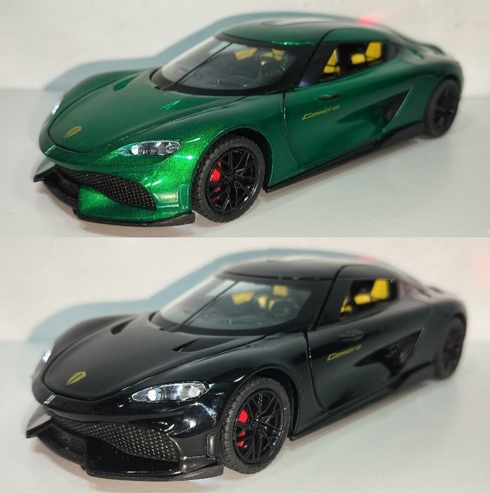 Koenigsegg Gemera GT модель 1:24 Металлическая звук свет