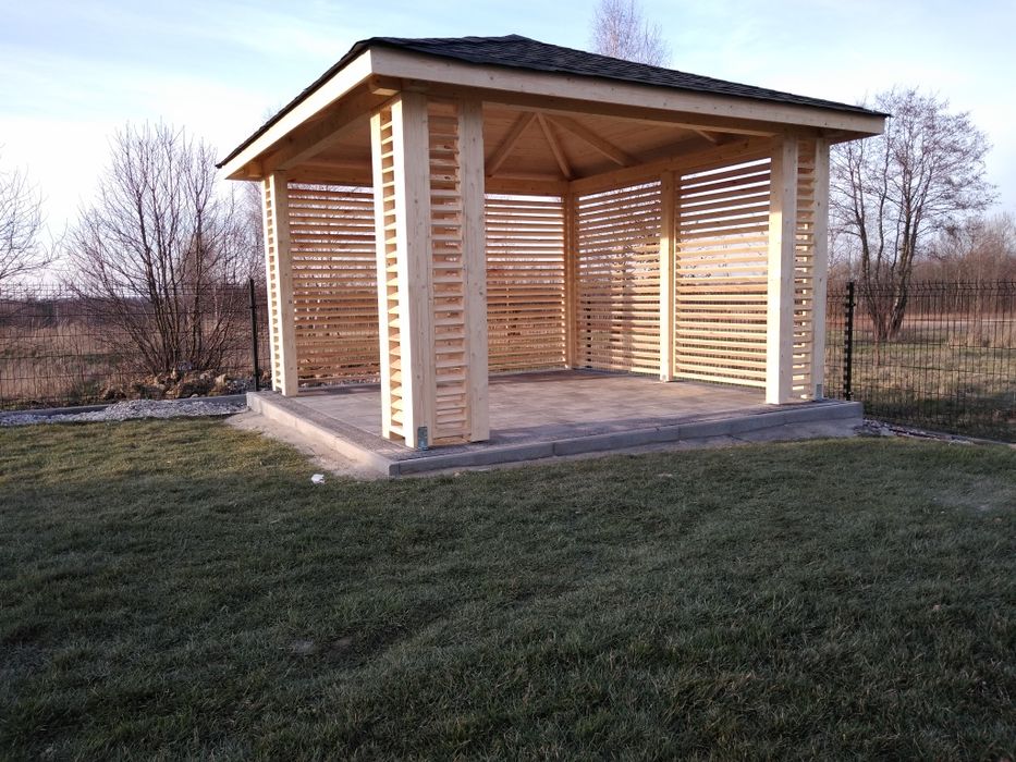 Altanka drewniana .3,5 X3,5 m