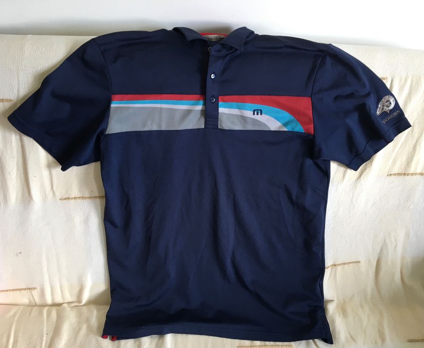 Polo azul Travis Mathew