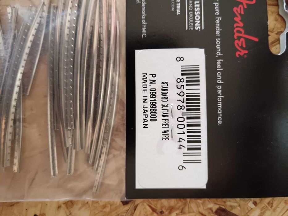 Fender Standard Guitar Frets. Pack 24