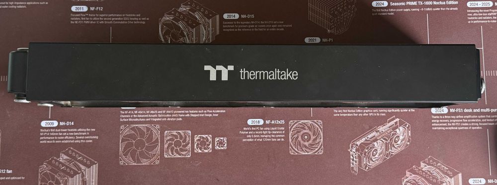 Miedziana Chłodnica Thermaltake Pacific CL480 480mm 65mm 4x120 custom loop pc