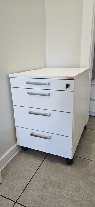 Komoda biurowa, szafka z organizerem i kluczykiem WUTEH
