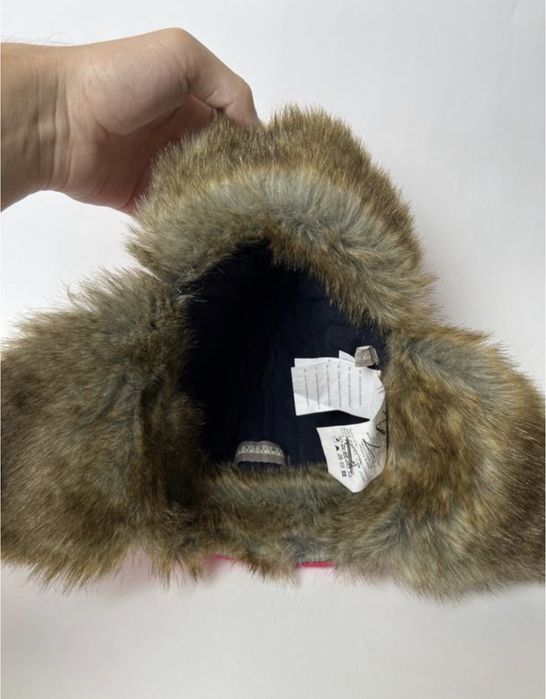 Зимова шапка вушанка Napapijri оригінал жіноча