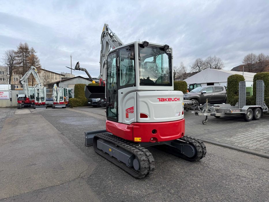 Minikoparka Takeuchi TB335R - 3.7 tony - wyprzedaż rocznika!