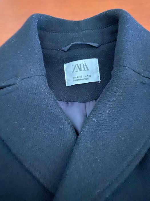 Casaco azul navy Zara rapaz 9-10 anos
