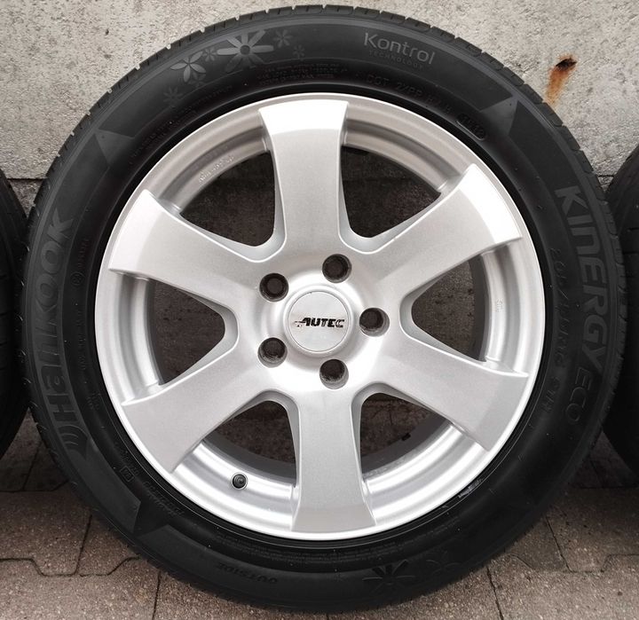 Oryginalne felgi aluminiowe AUTEC 16 cali 5x114,3 super + opony gratis