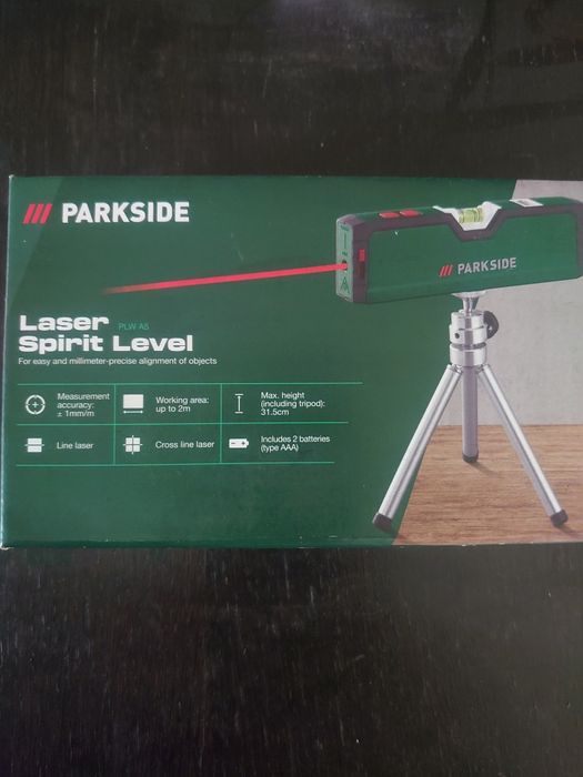 Poziomica laserowa parkside