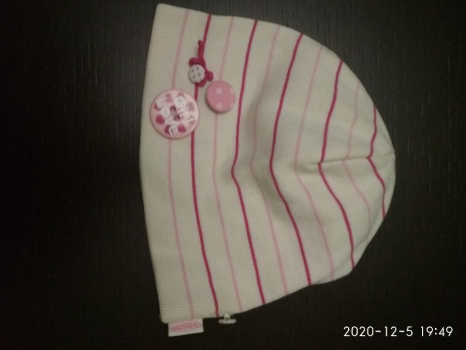 Шапка на девочку от 2 до 6 лет.