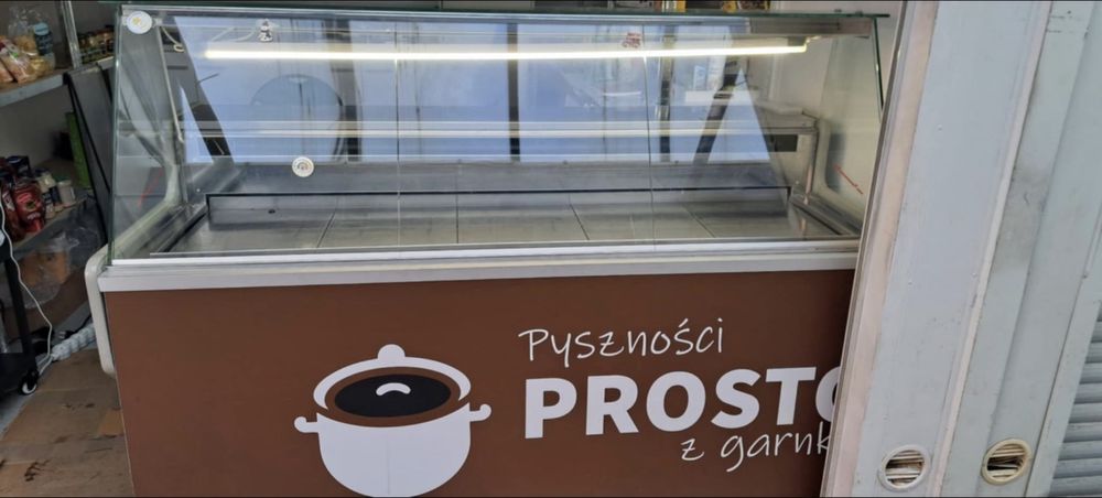 Witryna chłodnicza gastronomiczna / lada chłodnicza – sprawna