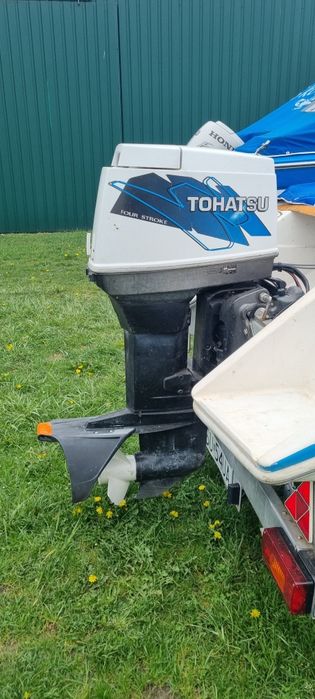 Sprzedam silnik Tohatsu 90KM dwusuwowy  z manetką