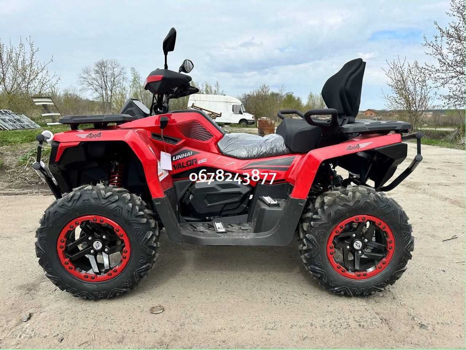 Квадроцикл LINHAI Лінхай VALOR 650 (S) MUD EFI EPS Доставка по території України безкоштовна.
