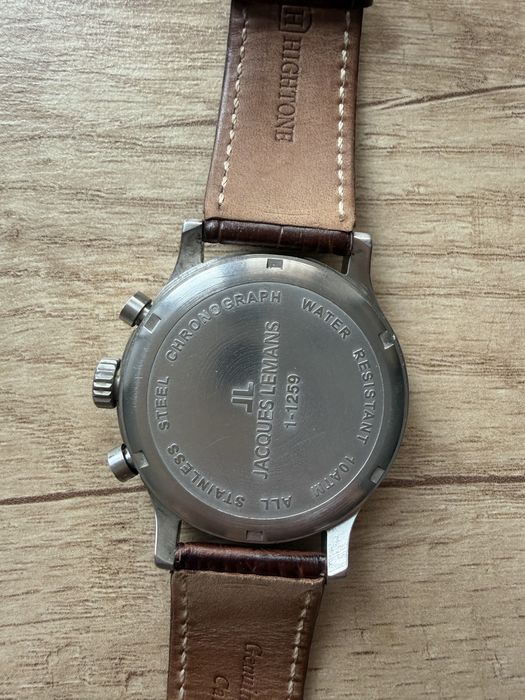 Годинник Jacques Lemans Sports, хронограф, 10 ATM, оригінал