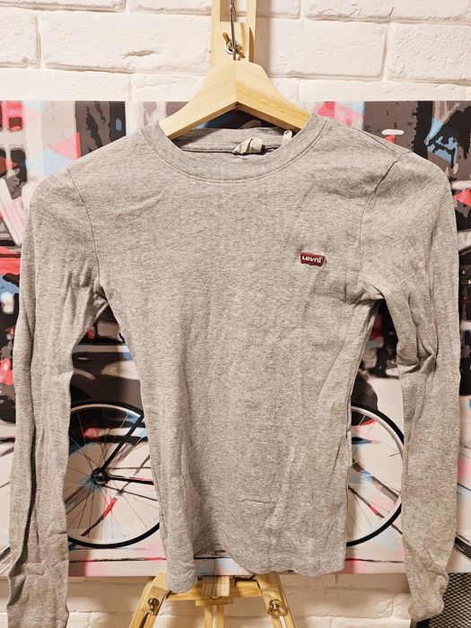 Szara damska bluzka LEVIS XXS 32 XS 34 jak nowa oryginalna