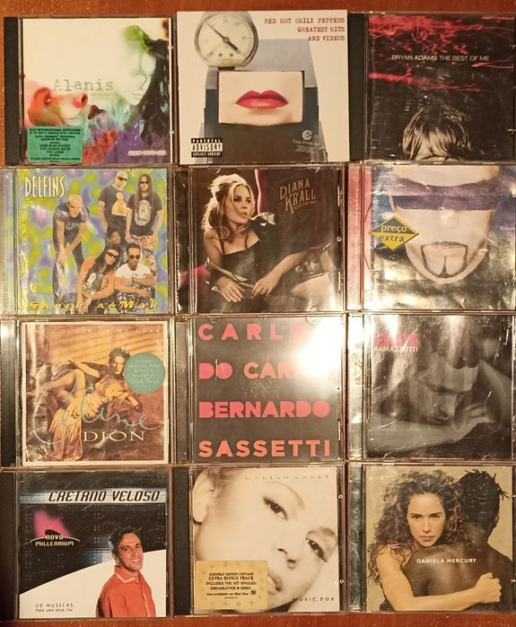 Conjunto 117 CD musica variados