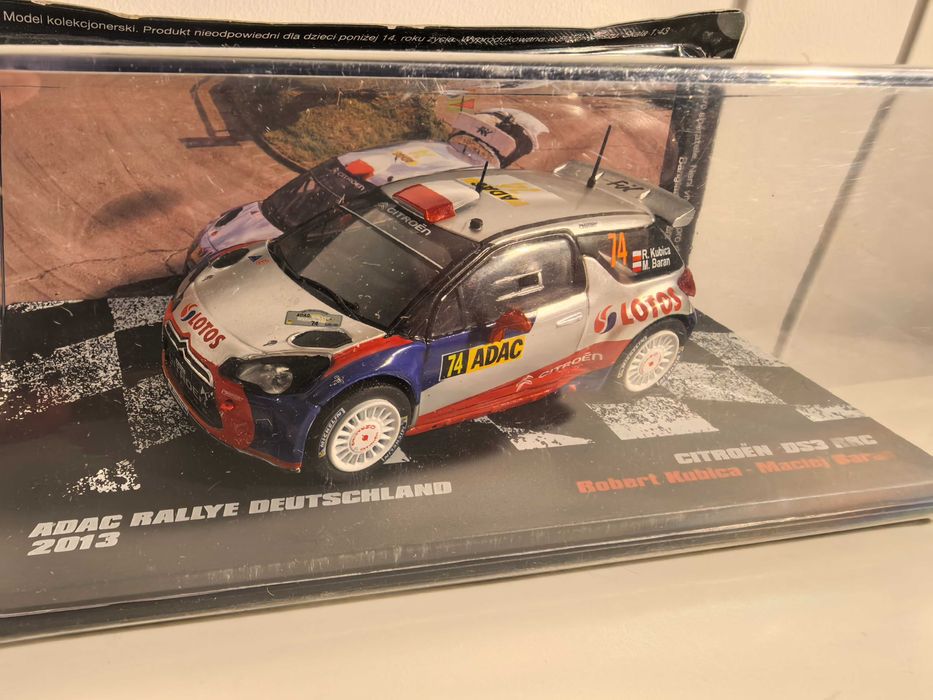 Samochód kolekcjonerski Citroen DS3 RRC - seria Rally Cars