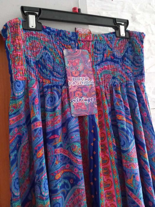 Spodnice jedwabne maxi roz.38-48(uniwersalny)