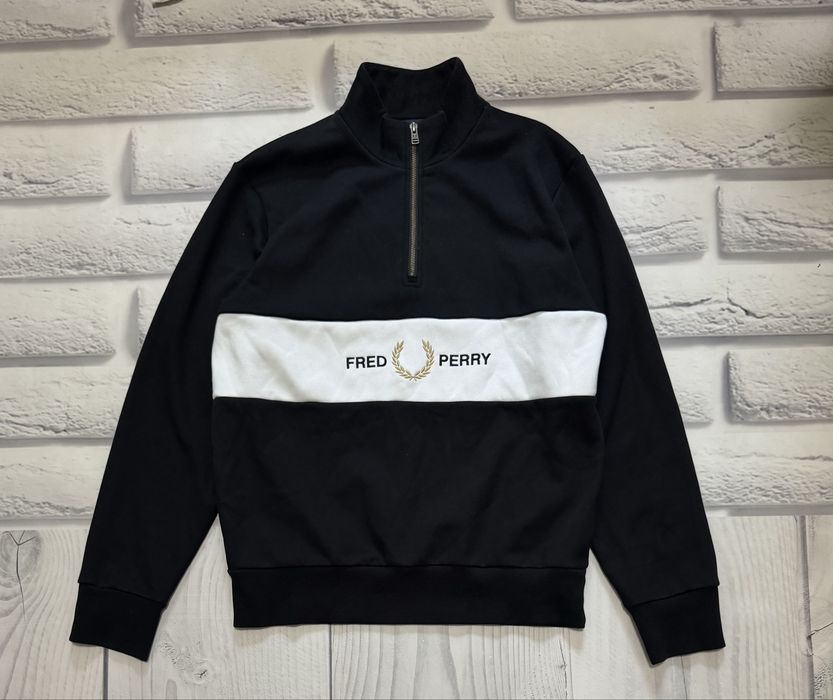 Світшот  чорний  fred perry