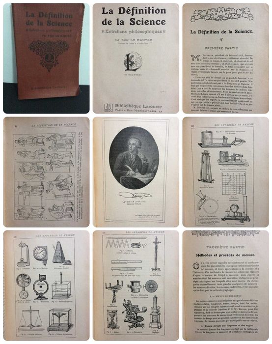 La definition de la science : entretiens phil. Félix Le Dantec, 1908.