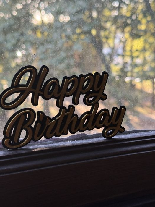 Topo/ topper de bolo personalizado