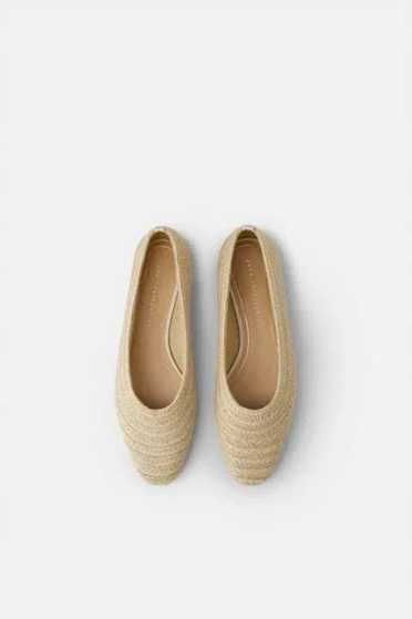 ZARA, plecione mokasyny/baleriny 39/25,3cm