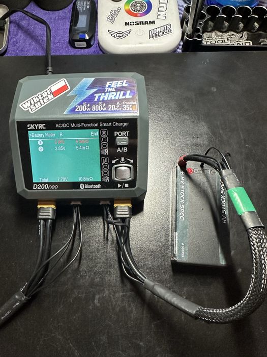 Akumulatory 2szt. LiPo LiHV 2s NOSRAM 6200mAh 7,6V