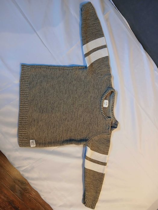 Sweter chłopięcy 98 C&A bawełniany
