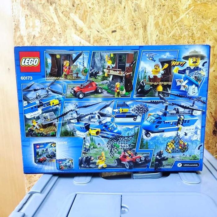 Lego City 60173 Mountain Arrest 303 peças Selado