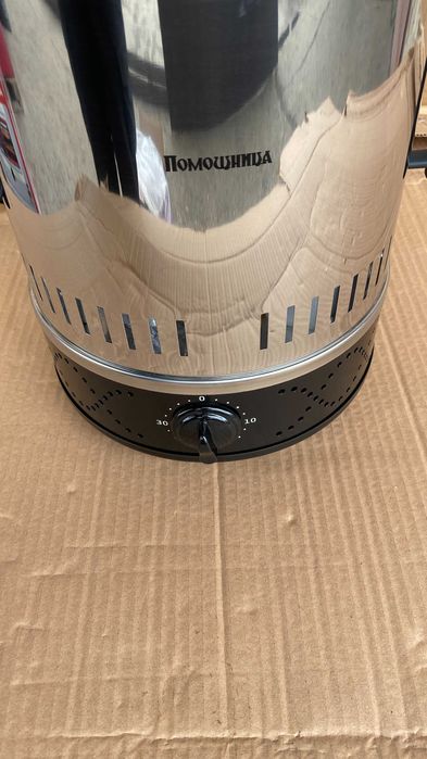 Электрошашлычница на 6 шампуров с таймером. Помощница. Новая в коробке