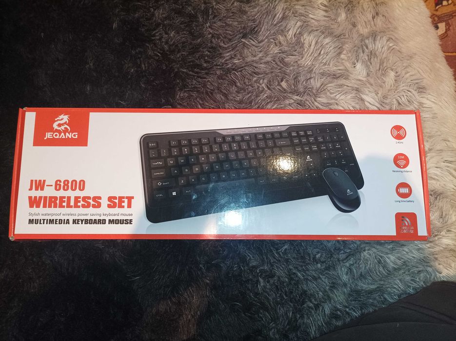 Безпровідна клавіатура та мишка Jw-6800 wireless set