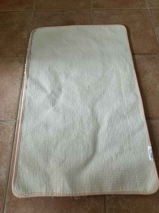 Tapete felpudo antiderrapante para casa de banho - 78x50