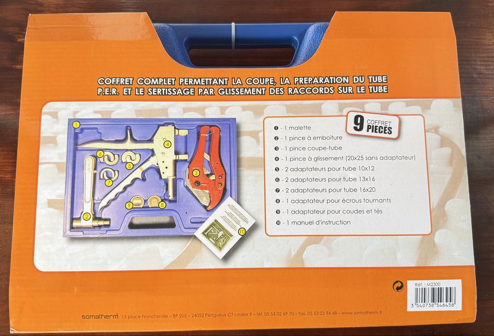 Kit Ferramentas PEX - NOVO