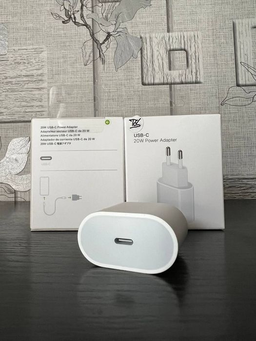 Оригінальний блок 20 ват для айфон USB-C зарядне оригінал оем