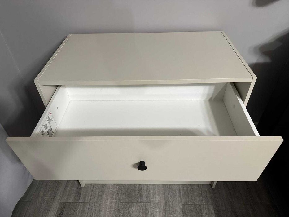Komoda IKEA Gursken jasnobeżowy 3 szuflady 69x67x38 cm JAK NOWA