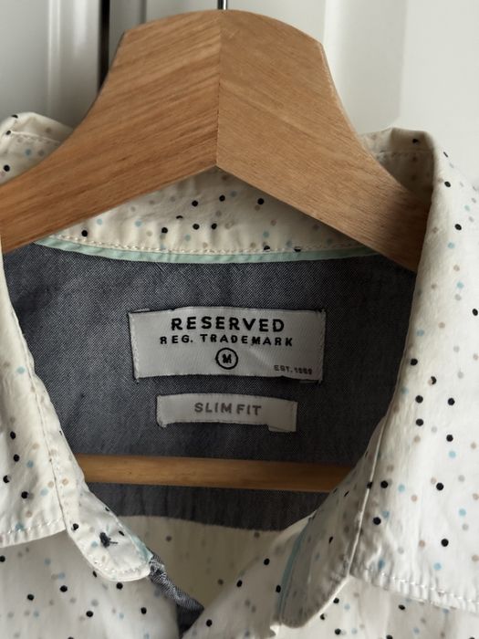 Biała koszula w kropki Reserved